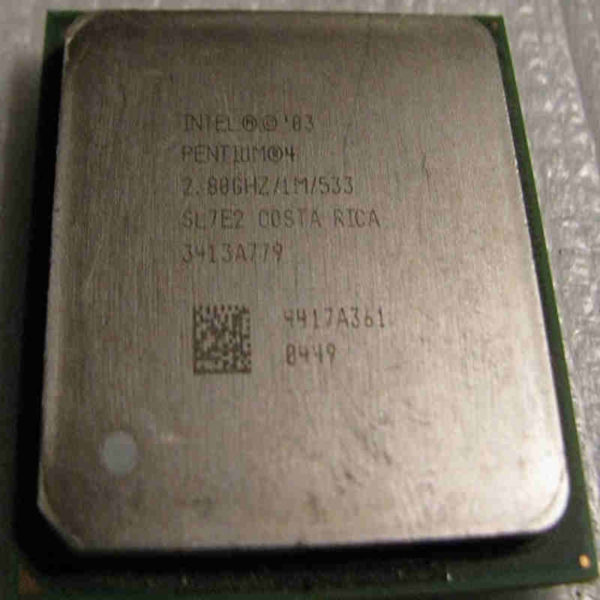 SL7E2, Intel 64, Pentium 4, 2.8GHz, socket 478