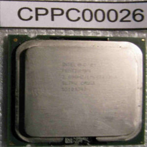 SL7PU Pentium4, 3.00GHz, socket 775, FSB 800MHz, L2 1Mb, Intel HTT, bit de désactivation, statut d'inactivité, Intel HTT