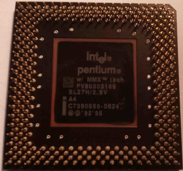 SL27H Processeur Intel Pentium avec technologie MMX, fréquence 166MHz, FSB 66MHz, cache L2512Kb, socket 7. Garantie 2 ans, retour produit étendu à 30 jours.