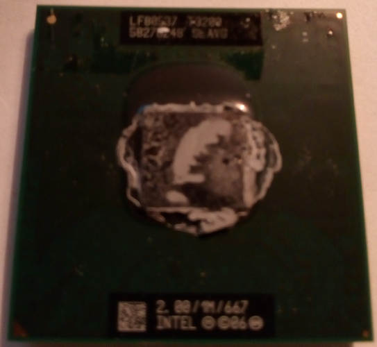 SLAVG CPU Intel Mobile Pentium T3200 socket P