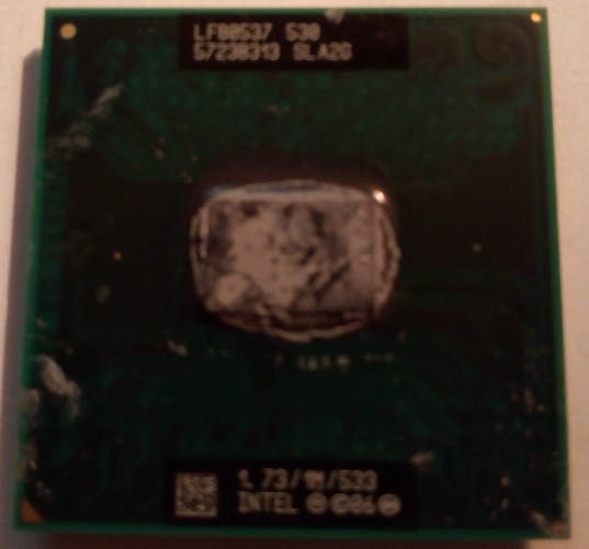 SLA2G Intel Celeron M 530 1.73GHz, cache 1Mb L2