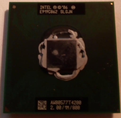 SLGJN Intel Pentium T4200 2GHz, cache 1Mb L2