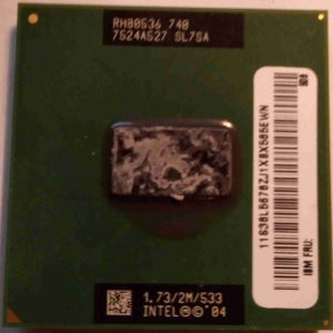 SL7SA Intel Pentium M740 1.73GHz cache 2Mb