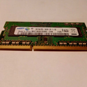 M471B2873GB0-CH9 RAM Portable Samsung DDR3 1Gb non ECC PC3-8500S, CL9 1333MHz 1.5V (+/-0.075), 1.5ns, garantie 2 ans.
