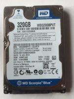 WD3200BPVT-22JJ5T0 Disque dur Western Digital Scorpio Blue, 2,5