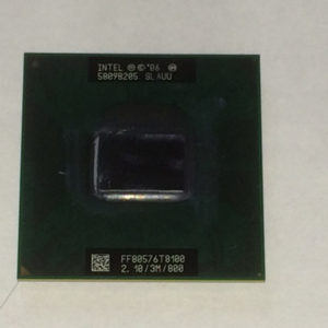 SLAUU Intel Core 2 Duo lithographie 45nm, T8100, 2,1GHz, socket 478, 3Mb Cache L2, bus 800MHz, Garantie 2 ans, RTB 30 jours