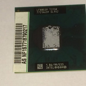 SL9VZ Intel Pentium lithographie 65nm, T2130, 1,86GHz, socket 478, 1Mb Cache L2, bus 533MHz, Garantie 2 ans, RTB 30 jours.