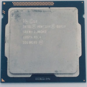 Garantie 2 ans, retour produit 30 jours ! SR10H Intel Pentium G2020 2,9GHz, Bus 5GT/s, 3Mb Intel SmartCache, socket 1155. Supporte 3 écrans.